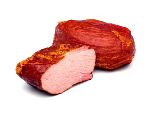 Šķiņķis karsti kūpināts