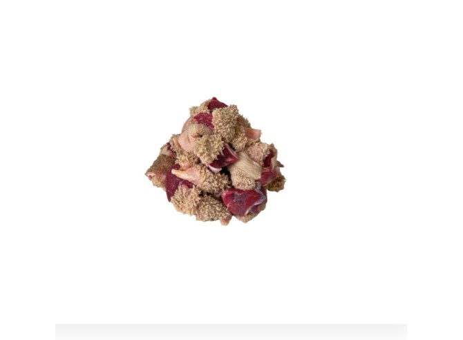 PET FOOD liellopa kuņģa un gaļas mix gabaliņos, saldēts