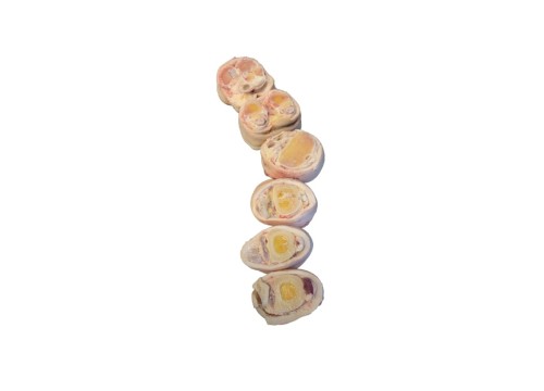 PET FOOD liellopa kājas, mazgātas, zāģētas, saldētas